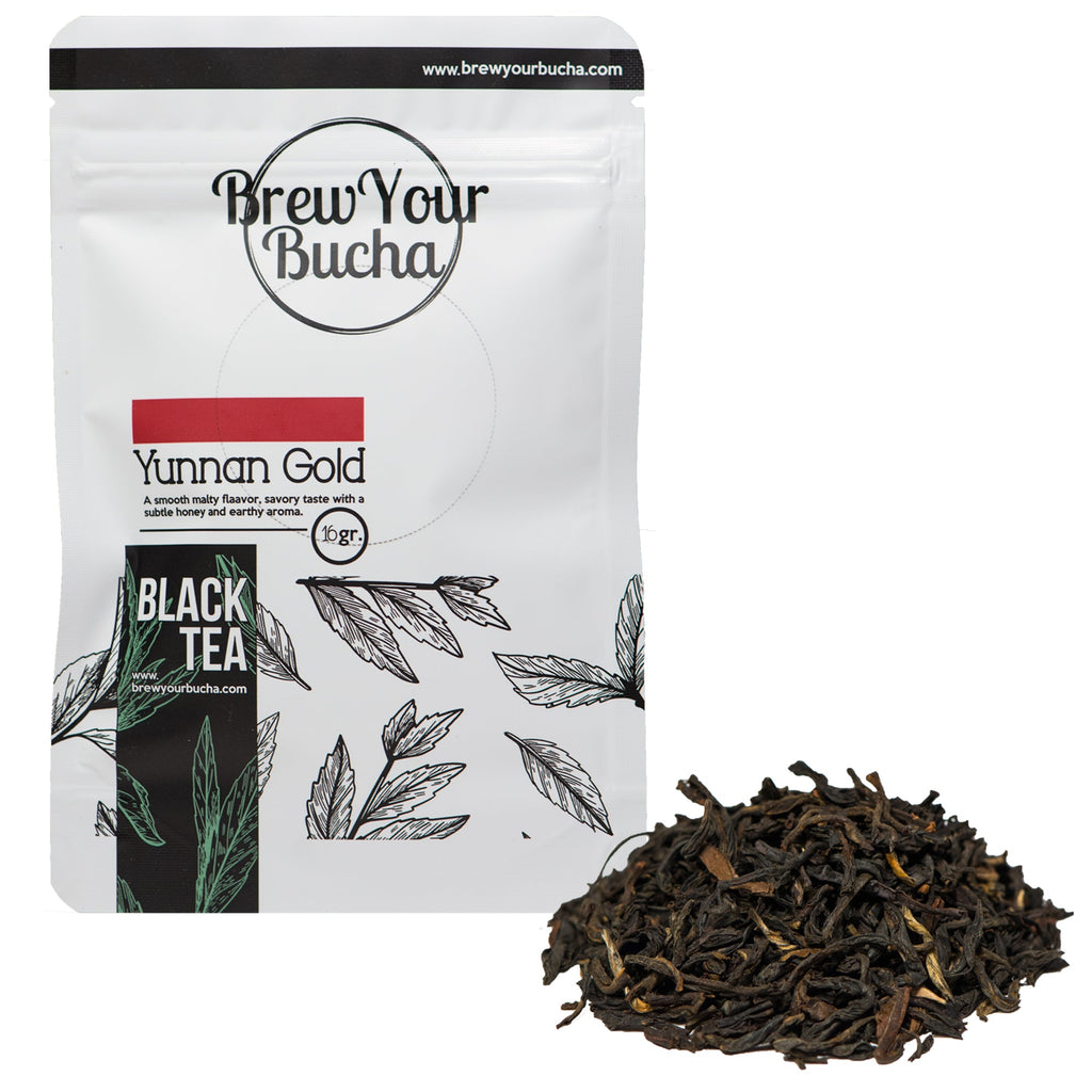 Yunnan Gold Black Tea (6 Pack of Tea & Filters)