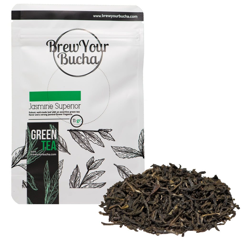 Jasmine Superior Green Tea (6 Pack of Tea & Filters)